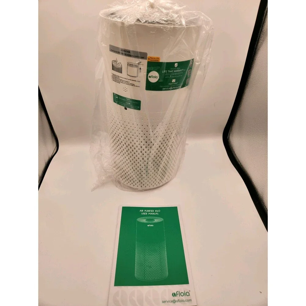Floia Air Purifier Kilo Heap Filter Timer Light Control Touch Control Read NIB
